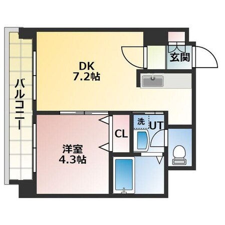 フランセジュール北２０条の物件間取画像